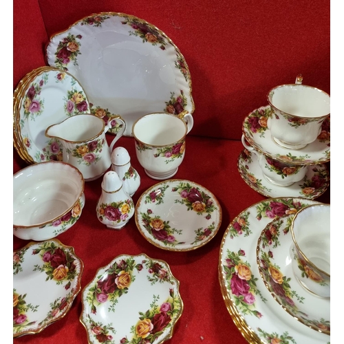 365 - Collection of Royal Albert Old Country Rose and Royal Stafford