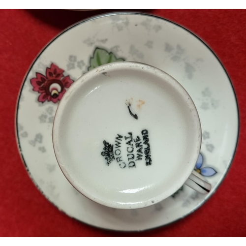 545 - 14 Pce. Crown Ducal Coffee Ware