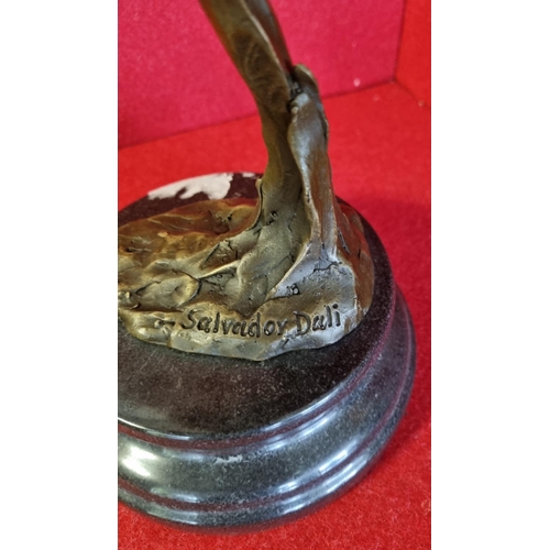 607 - Art Deco Style Bronze Dancing Lady