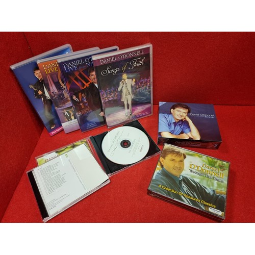 487 - Daniel O'Donnell Collection of DVD and CDs