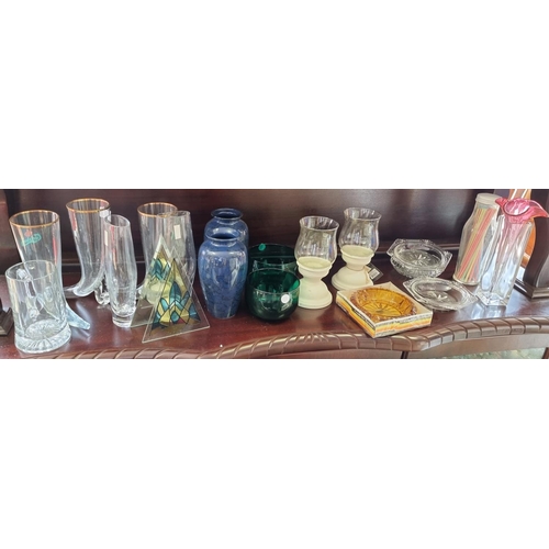 645 - Assorted Lot of Glasses, Carlsberg etc.