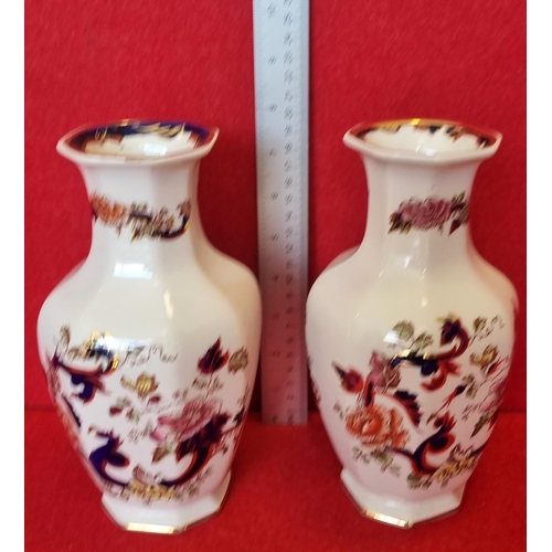 41 - Pair of Mason Mandalay vases