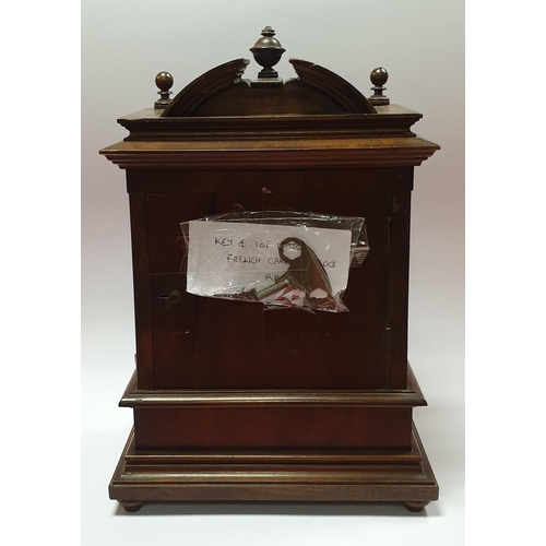 23 - Wooden Mantel Clock 

H:33 x W:21 x D:14cm