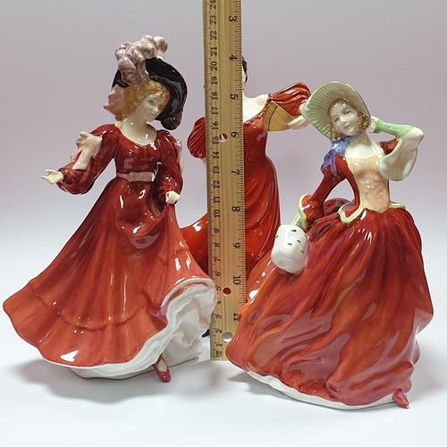 43 - Collection of Three Royal Doulton Figurines - 