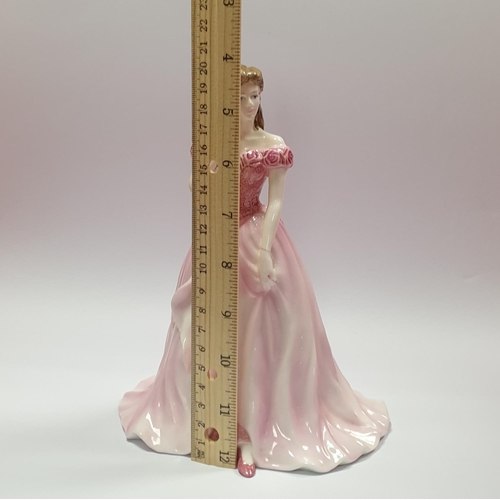 46 - Coalport Figure - Sarah 

H:20cm