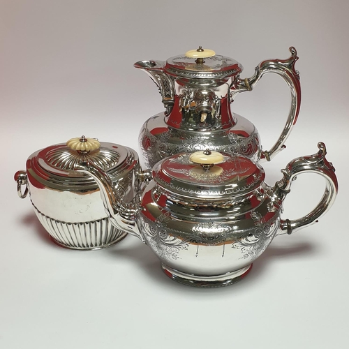 67 - 3 Piece EPNS Tea Set