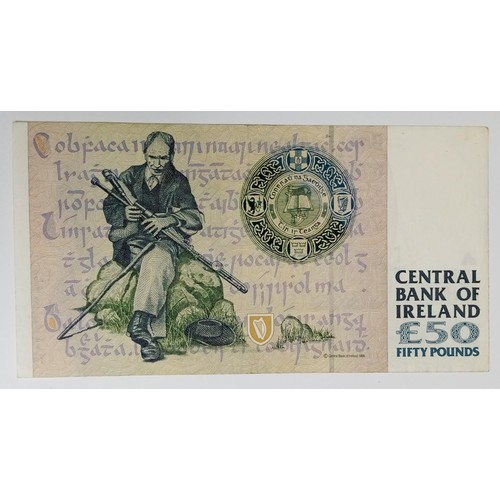 624 - 1 x £50 Irish Punt Note, 2001