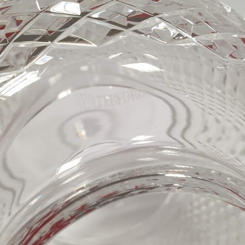 38 - Pair of Waterford Crystal Candle Holders, Diameter 20cm