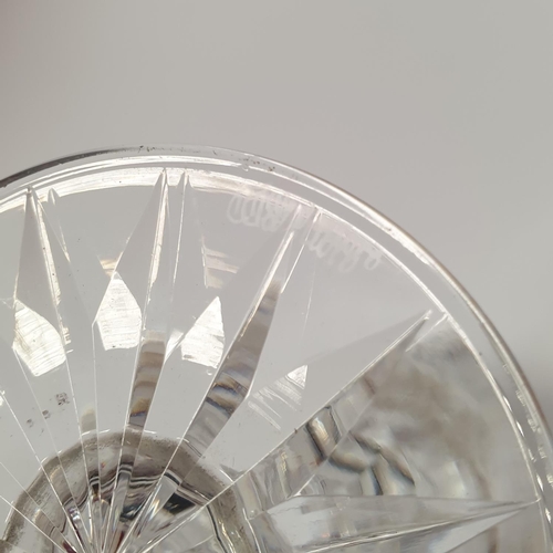 39 - Waterford Crystal Engraved Goblet / Trophy