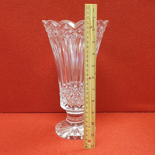 30 - Waterford crystal vase Height 28cm