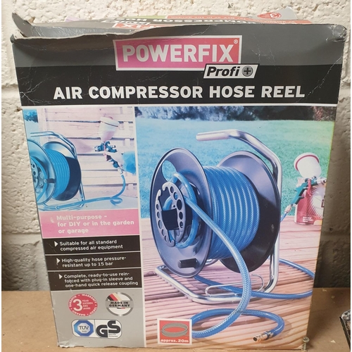 85 - Air Compressor Hose Reel