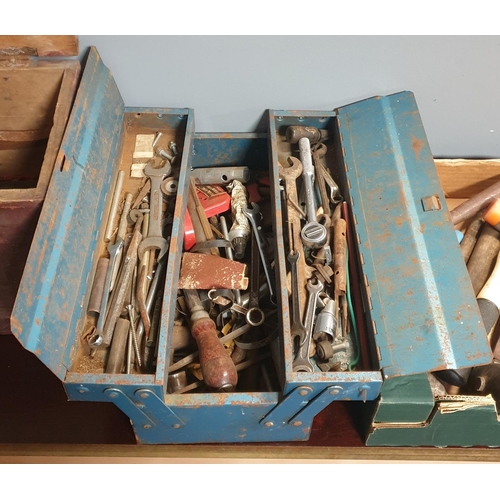 117 - Cantilever Toolbox with Assorted Contents