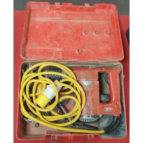 147 - Hilti Hammer Drill, in Red Box