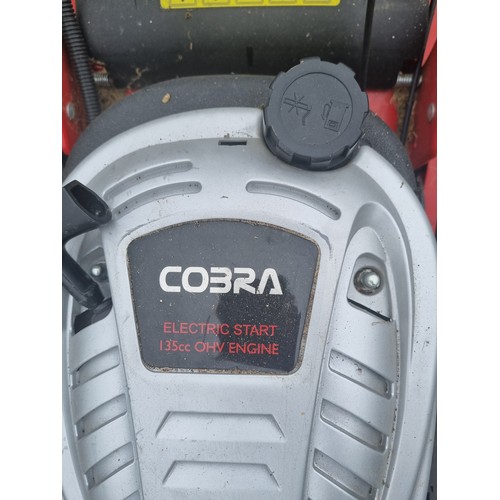 272 - Cobra Pull Start or Electric Start Petrol Lawnmower (no power pack)