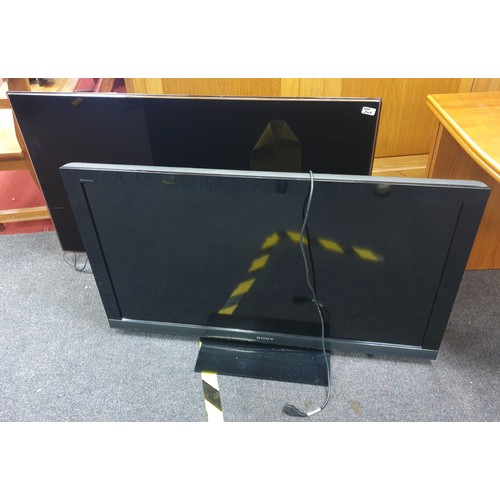 345 - Two Flat Screen Televisions, untested