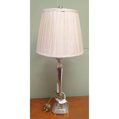 29 - Modern Table Lamp & Shade, Height 70cm