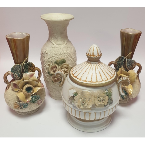 49 - 4x Ceramic Vases