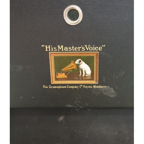 96 - His Master's Voice Record Player, untested