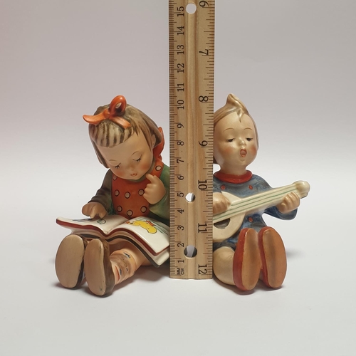 165 - Two Hummel Figures - Bookworm & Joyful