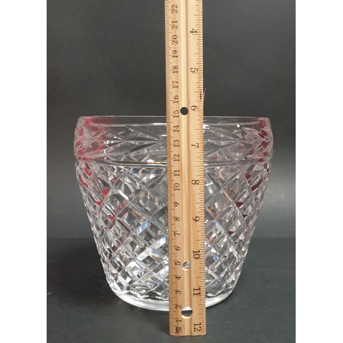 169 - Waterford Crystal Ice Bucket, Height: 16 x Depth: 18