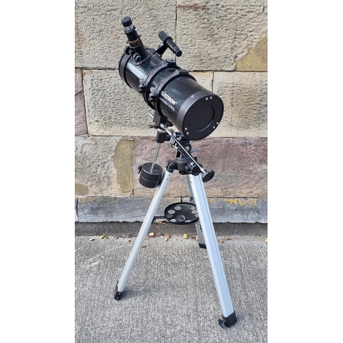 12 - Celestron Powerseeker 127 Telescope on stand