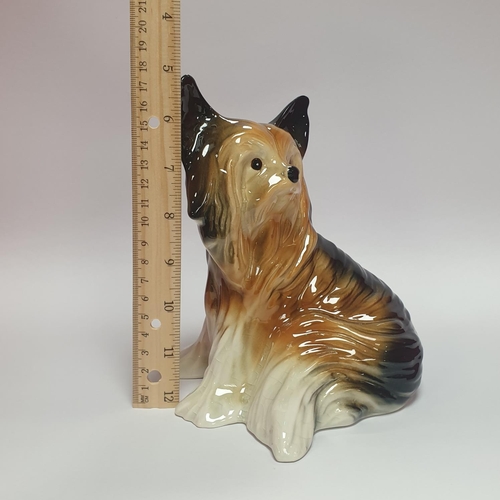 21 - Melba Ware Porcelain Dog Figure, Height 18cn