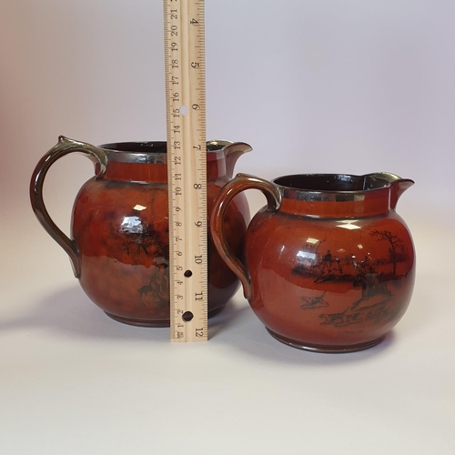 38 - Two Athlo Ware Jugs 