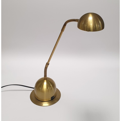 14 - Brass Vintage Lamp, overall Length 60cm