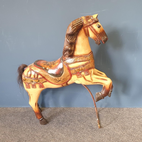 43 - Carnival Horse Ornament/Figure, approx. 87cm tall