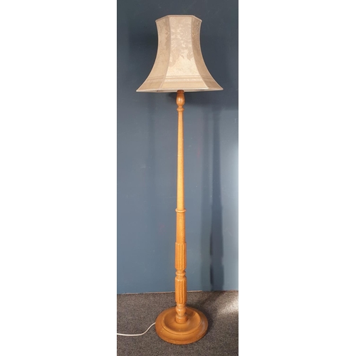 51 - Standard Lamp and Shade, Height 180cm