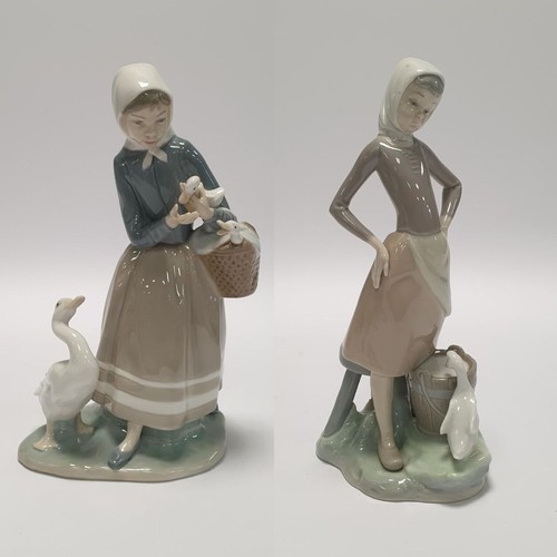 34 - Two Lladro figures of Ladies