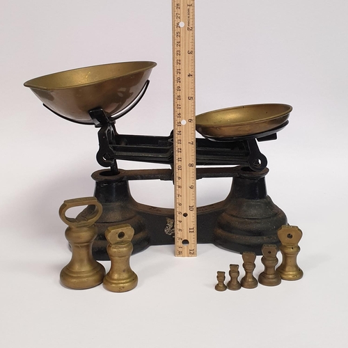 29 - Vintage Librasco Scales with Brass Weights