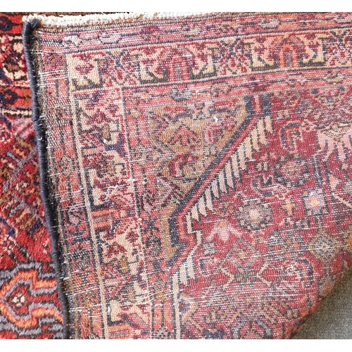 18 - Wool Handwoven Rug (with centre joining). L:210 x W:85cm approx.