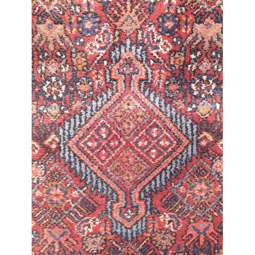 18 - Wool Handwoven Rug (with centre joining). L:210 x W:85cm approx.