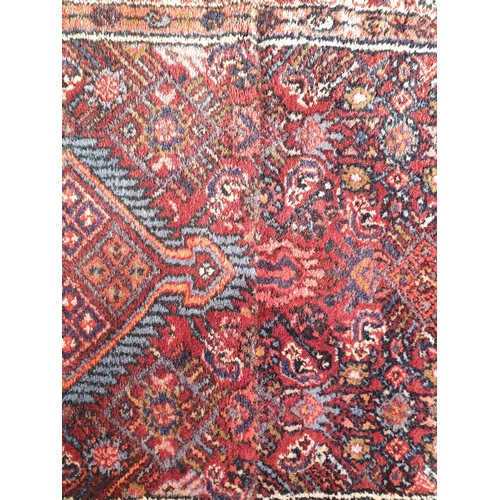 18 - Wool Handwoven Rug (with centre joining). L:210 x W:85cm approx.