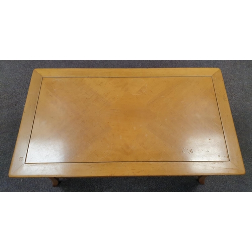 107 - Coffee Table with shelf, H:42 x W:100 x D:58cm