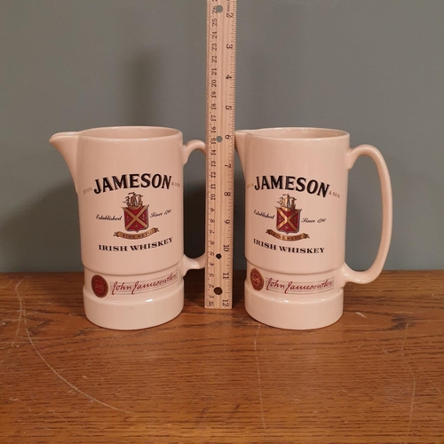 117 - Pair of Jameson Irish Whiskey Pub Jugs