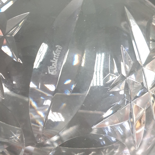 188 - Waterford Crystal Bowl, Height 9cm x Diameter 20cm