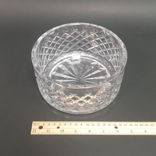 194 - Waterford Crystal Bowl, Height 9cm x Diameter 18cm