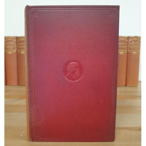 219 - Set of Cloth bound Charles Dickens 
volumes; published Odhams Press (13)