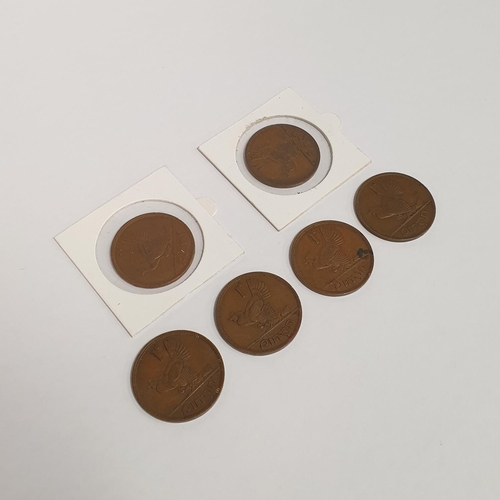 320 - Collection of Six Pennies; 1941, 1942, 1946