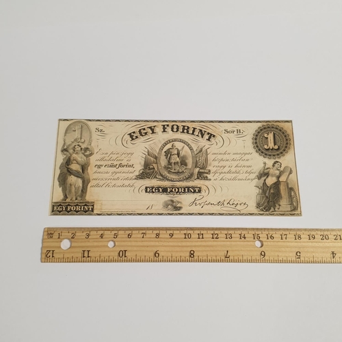 341 - New York Hungary Fund 1852 Obsolete Note