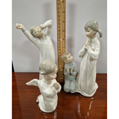 357 - Lot of 3x Lladro Figures, Tallest 21cm