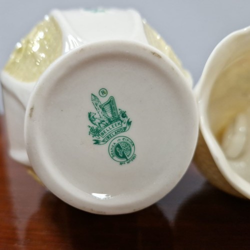 358 - Lot of 2x Pieces of Belleek and 1x Donegal China