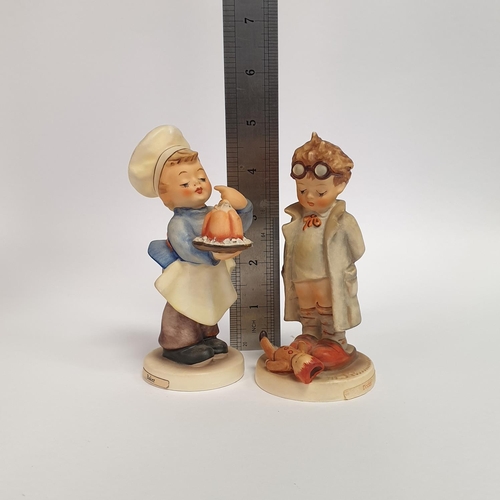 380 - Lot of Two Hummels - Doctor and Baker. Tallest 13cm