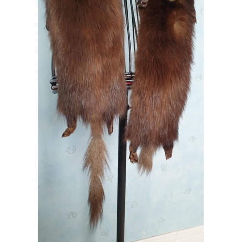 206 - Fox Fur Stole by S. Donnelly Ltd., Length 66