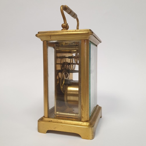 565 - Brass Carriage Clock