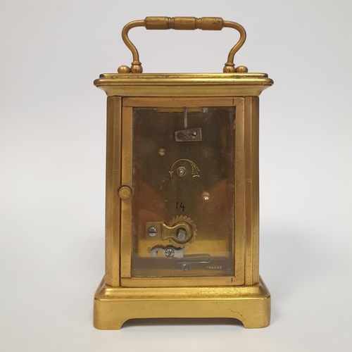 565 - Brass Carriage Clock