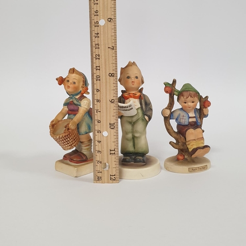 580 - Three Hummel Figures, Tallest 11cm approx.