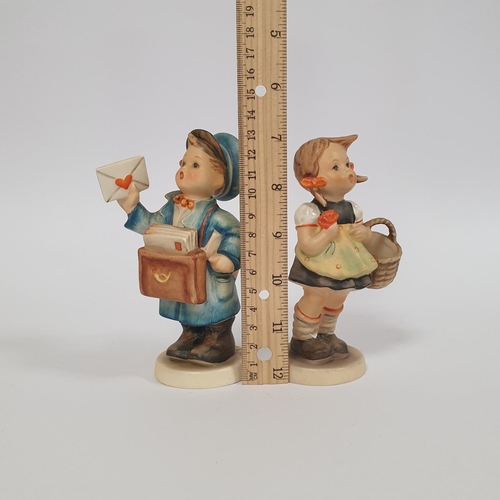 582 - Two Hummel Figures, Height 13cm approx.